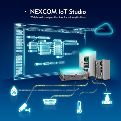 新漢免費開放NEXCOM IoT Studio聯(lián)網(wǎng)軟件工具下載，簡化編程開發(fā)、加速物聯(lián)網(wǎng)創(chuàng)新